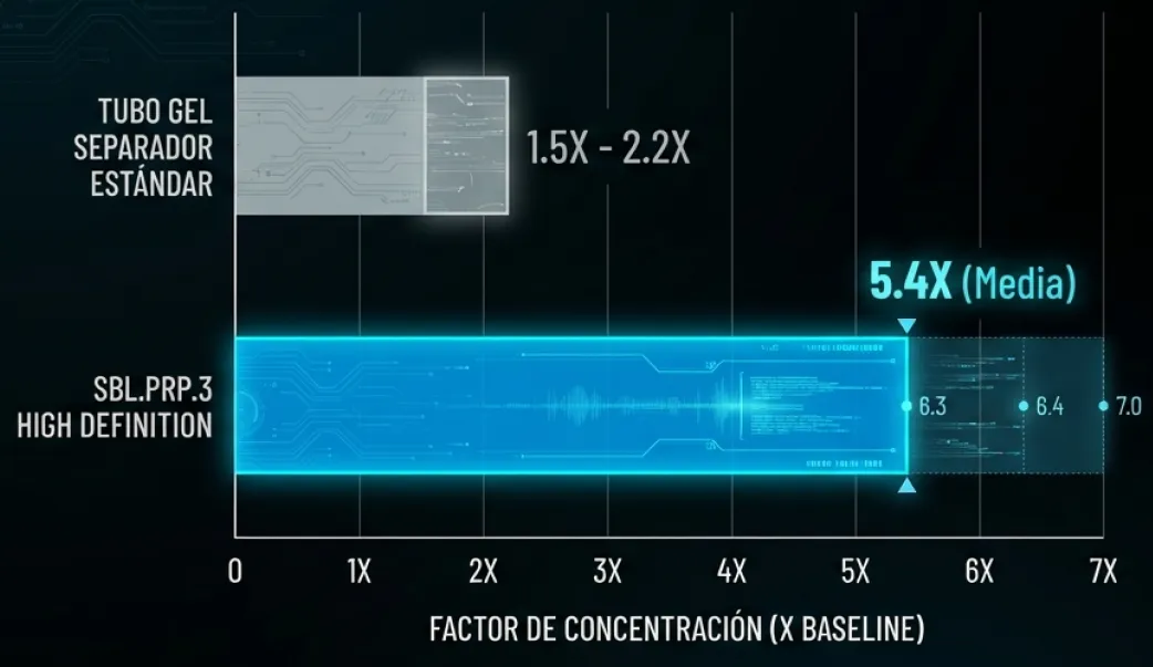 Gráfico de Barras - Factor de Concentración